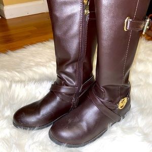 Brown Michael Kors Little Girls Boot